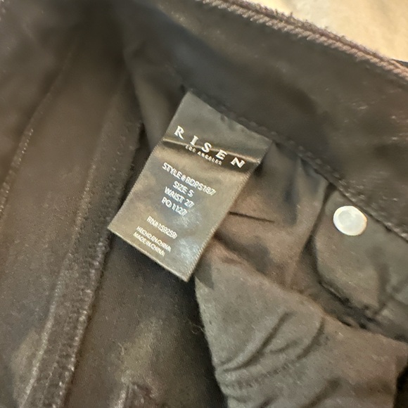 Risen Jeans High Rise Split Flare - Picture 5 of 6